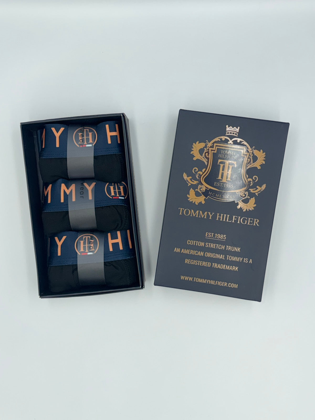Tommy Hilfiger Premium Crest – Комплект 3 мъжки боксерки