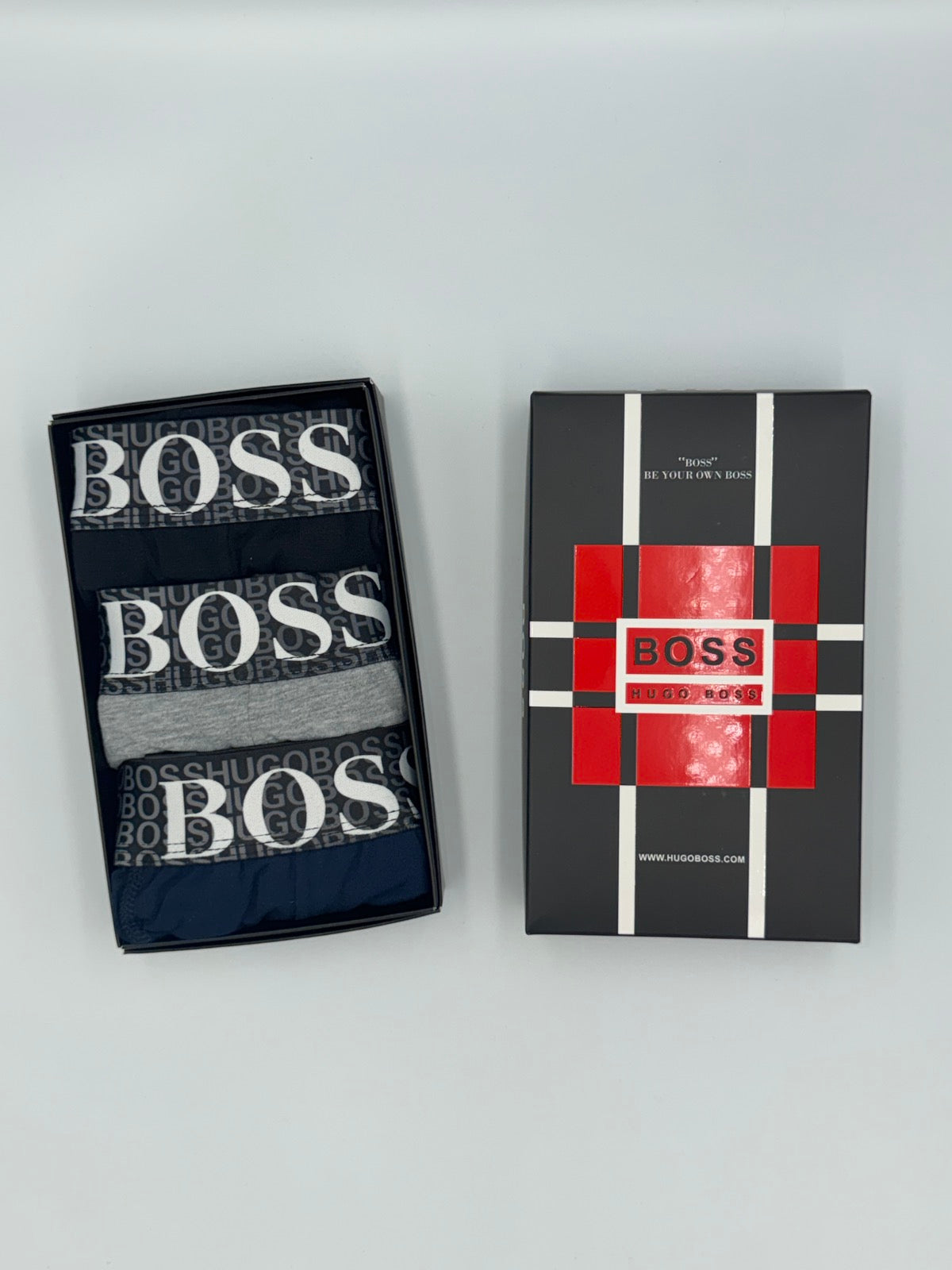 Hugo Boss Signature Style – Комплект 3 мъжки боксерки